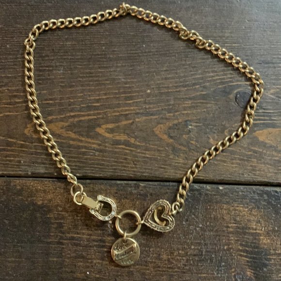 Juicy Couture Lady Juicy Lucky Horseshoe Choker Necklace - Picture 4 of 16